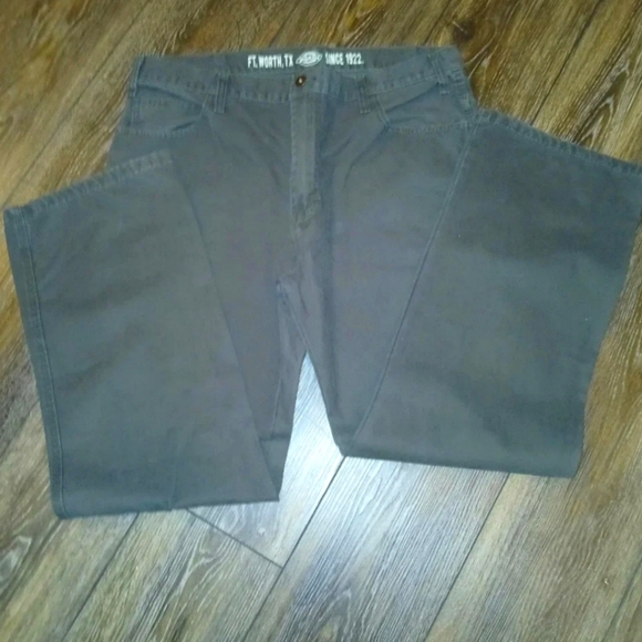 Dickie's men's 34×30 brown relaxed carpenter pants work utility chores farm - Picture 1 of 8